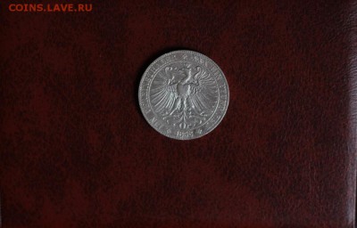 _______ТАЛЕР ФРАНКФУРТ 1858год до 13.06.2015 22-00 мск______ - рев.JPG