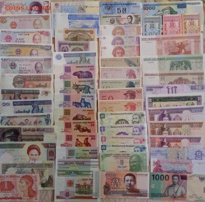 Банкноты (боны) мира 100 шт UNC(прес) - до 12.06.15 22:00мск - 20150609_182557