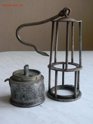 лампа керосиновая "ШАХТЕРКА" 1951 Г. - DSCN2767