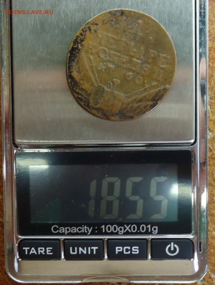 4 копейки барабаны 1760 г. На определение - 4коп-4