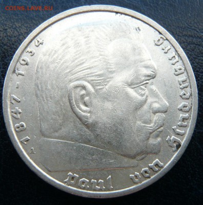 3 рейх, 5 марок 1935 года, до 13.06. в 19:00 мск - 5 марок (2).JPG