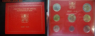 ДК Ватикан набор евро монет 2015 буклет 16.06 22.00 - P1190264.JPG