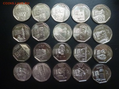 ДК Набор юбилейки Перу 2009-14 UNC 16.06 22.00 - P1190293.JPG