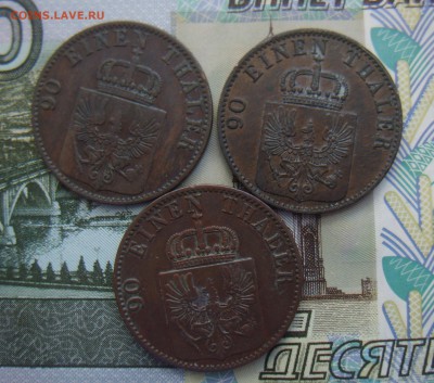 2 и 4 пфеннинга Пруссия. UNC. Оценка - S8300693.JPG