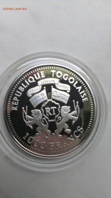 Того 1000 франков 2002 год Корабль  до 14.06 - IMAG2606