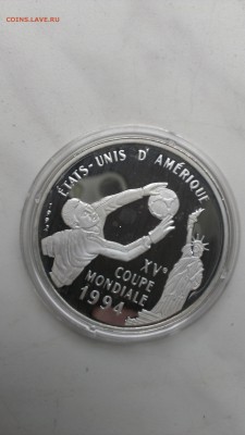 Конго 500 франков 1992 Футбол США 1994  до 14.06 - IMAG2662