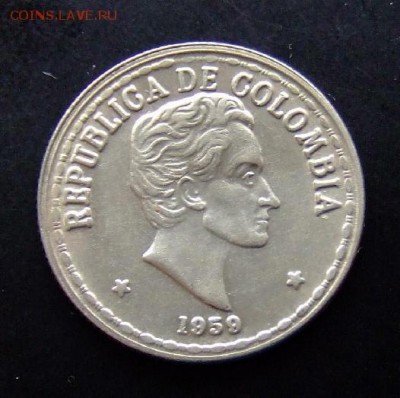 4 - Колумбия 50 сентаво (1959) (XF) А