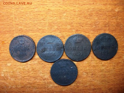 5 монет номинал 1 копейка А2 и Н1 - 100_3628.JPG