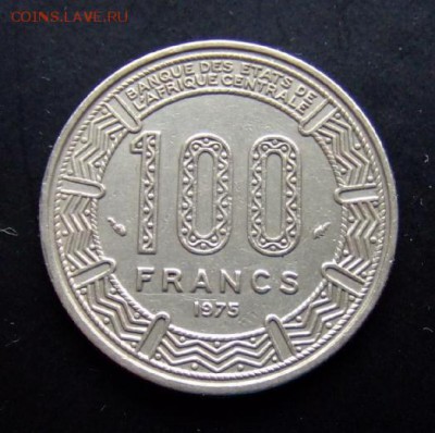 4 - Конго 100 франков (1975) Р