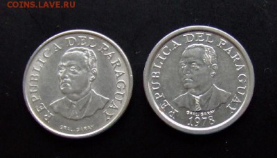 4 - Парагвай (набор - 10 гуарани Корова) (2 шт.) А