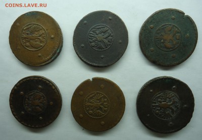 5 копеек крестовики 6 шт. Оценка - 5коп-2