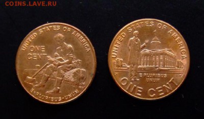 4 - США (набор - 1 цент Линкольн) (2 шт.) Р