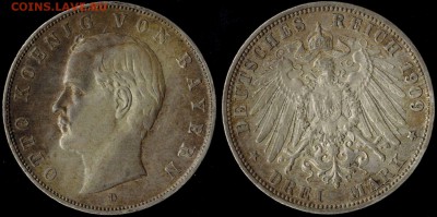 3 марочники Бавария 1908-1913г - 1909