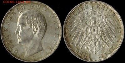 3 марочники Бавария 1908-1913г - 1913