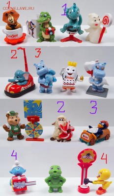 Игрушки от киндер сюрпризов - 1