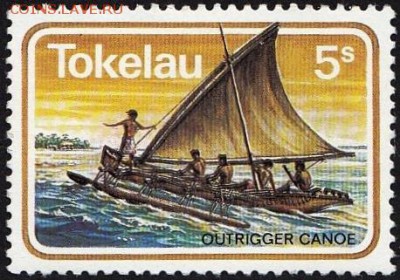Монеты с Корабликами - outrigger-canoe