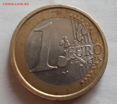 1 евро Италия 2003 с номинала до 15.06.2015 - 20150612_154844-1