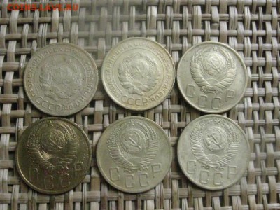 5 копеек, 6шт. 1928-1954г. До 19.06.2015г. - 19 и 20 014.JPG