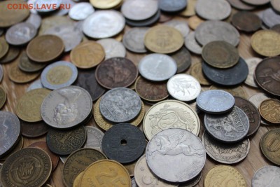 640 иностранных монет, много экзотики. Оценка! - 7777