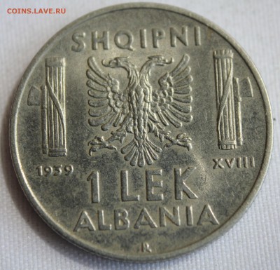 С 1 руб. АЛБАНИЯ под ИТАЛИЕЙ 1 лек 1939г. до 20.06.15г. - IMG_5962.JPG