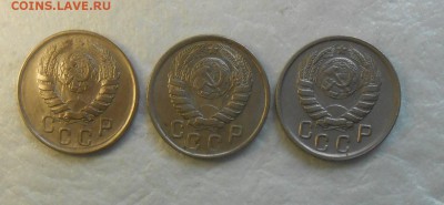 три монеты номиналом 15 копеек 1941г , 1943г. ,1945г. - DSCN9813_cr