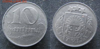 Прибалтика довоенная по фиксу - 2.19. - Латвия 10с 1922    006