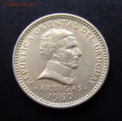 4 - Уругвай 50 сентесимо (1960) А