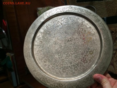 Сервиз (мельхиор) и самовар (советский) - оценка - IMG_4941