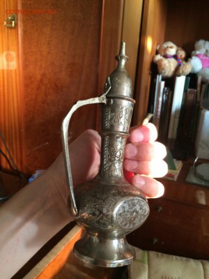 Сервиз (мельхиор) и самовар (советский) - оценка - IMG_4939