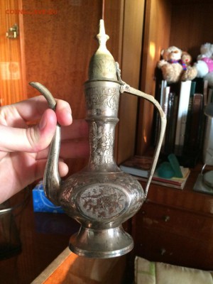 Сервиз (мельхиор) и самовар (советский) - оценка - IMG_4938