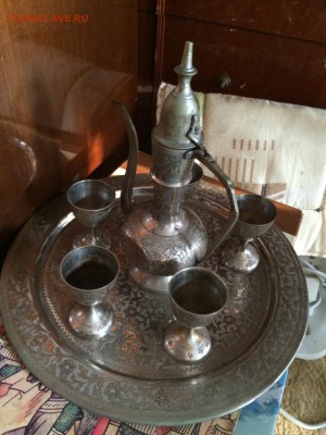 Сервиз (мельхиор) и самовар (советский) - оценка - IMG_4937