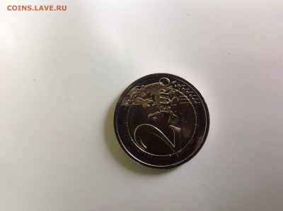 2 евро Бельгия Красный Крест UNC из ролла - image
