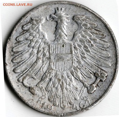 1 шиллинг 1946 Австрия до 21.06.15 г. в 24.00 - Scan-150606-0036