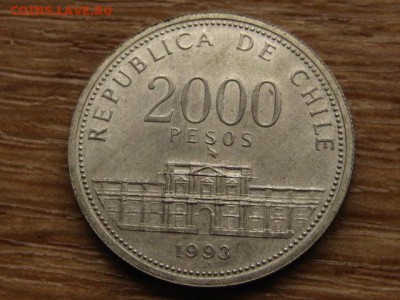 Чили 2000 песо 1994 Монетное дело Ag до 17.06.15 в 21.00 - IMG_5393