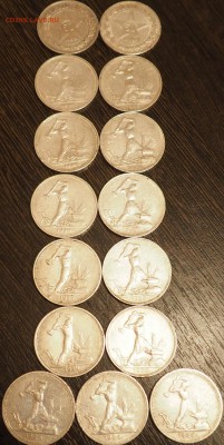 15 ПОЛТИННИКОВ года 22-2шт 24-5шт 25-5шт 26-3шт  сост.отл - P6150075.JPG