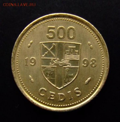 4 - Гана 500 седи (1998) «Там-тамы» (XF) Р