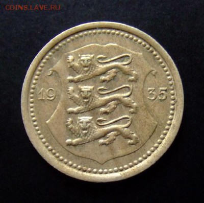 4 - Эстония 20 сенти (1935) А