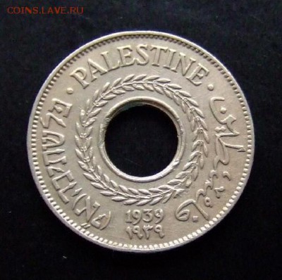 4 - Палестина 5 милс (1939) (XF) А