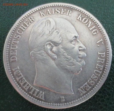 5 марок - Вильгельм I, Пруссия 1875 года - IMG_4667.JPG