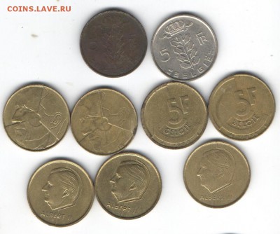 Бельгия...5 франк Belgie Погодовка 1949-1998 до 23.06.15 - 5фрie2