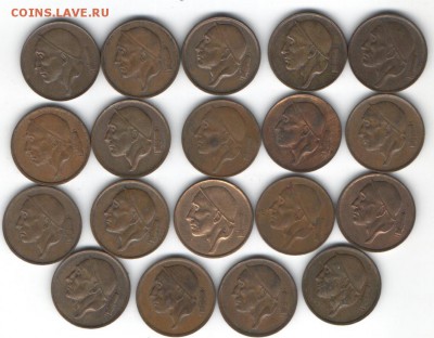 Бельгия...50 сантим Belgie Погодовка 1952-98 до 23.06.15 - 11