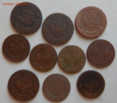 Медные монеты Ник.2 10шт. - DSCN0272.JPG