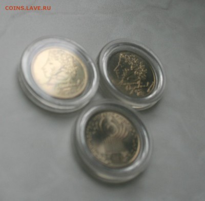 1 руб Пушкин (ММД, СПМД) + СНГ UNC в капсулах 16.06 23:00 - 7