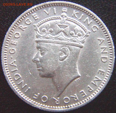 Британская Малайя_20 центов 1939. Серебро; до 17.06_22.04мск - 9782