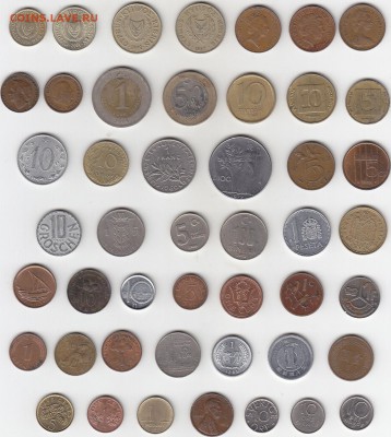 47 иностранных монет без повторов по типу до 22.06 22:00 мск - IMG_0002