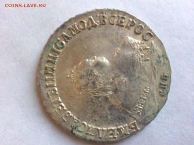 На оценку рубль 1751 года - image