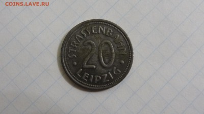 Трамвайный жетон, Лейпциг, Германия - DSC05358.JPG