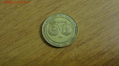 Транспортный жетон, США. Для оплаты проезда по мостам. - DSC05218.JPG