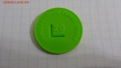 Транспортный жетон Лейчастершир Англия - DSC05302.JPG