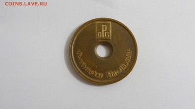Немецкий транспортный жетон, г.Оснабрюк - DSC04859.JPG